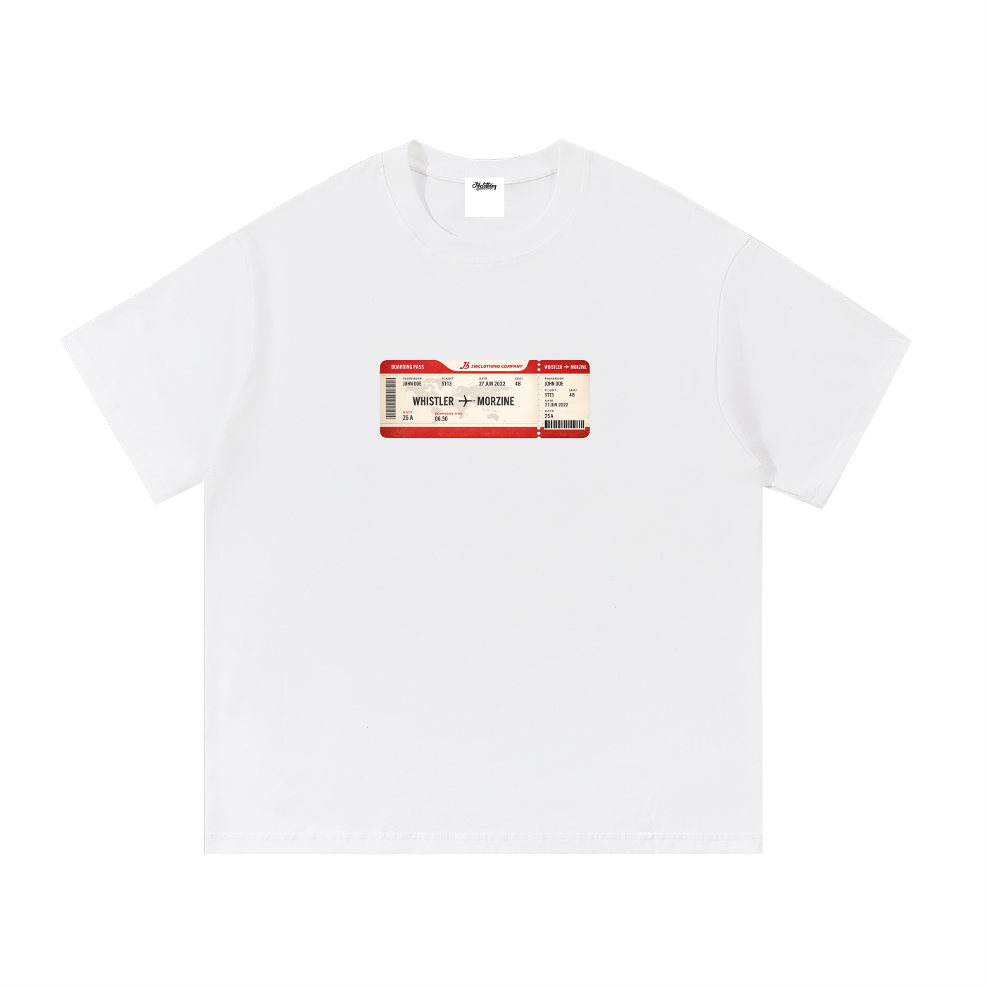 FLIGHT TICKET TEE