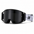 JIB MTB Goggle with black lens and custom strap