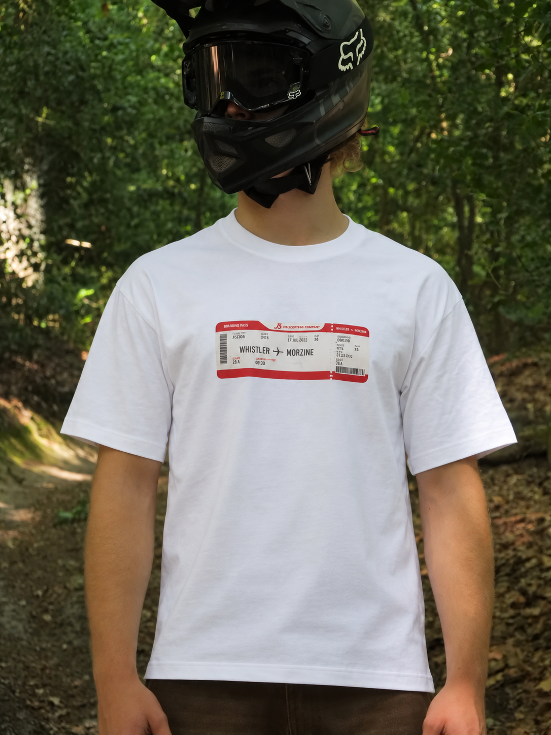 JIB Flight Ticket MTB T-Shirt – Produktfoto 6