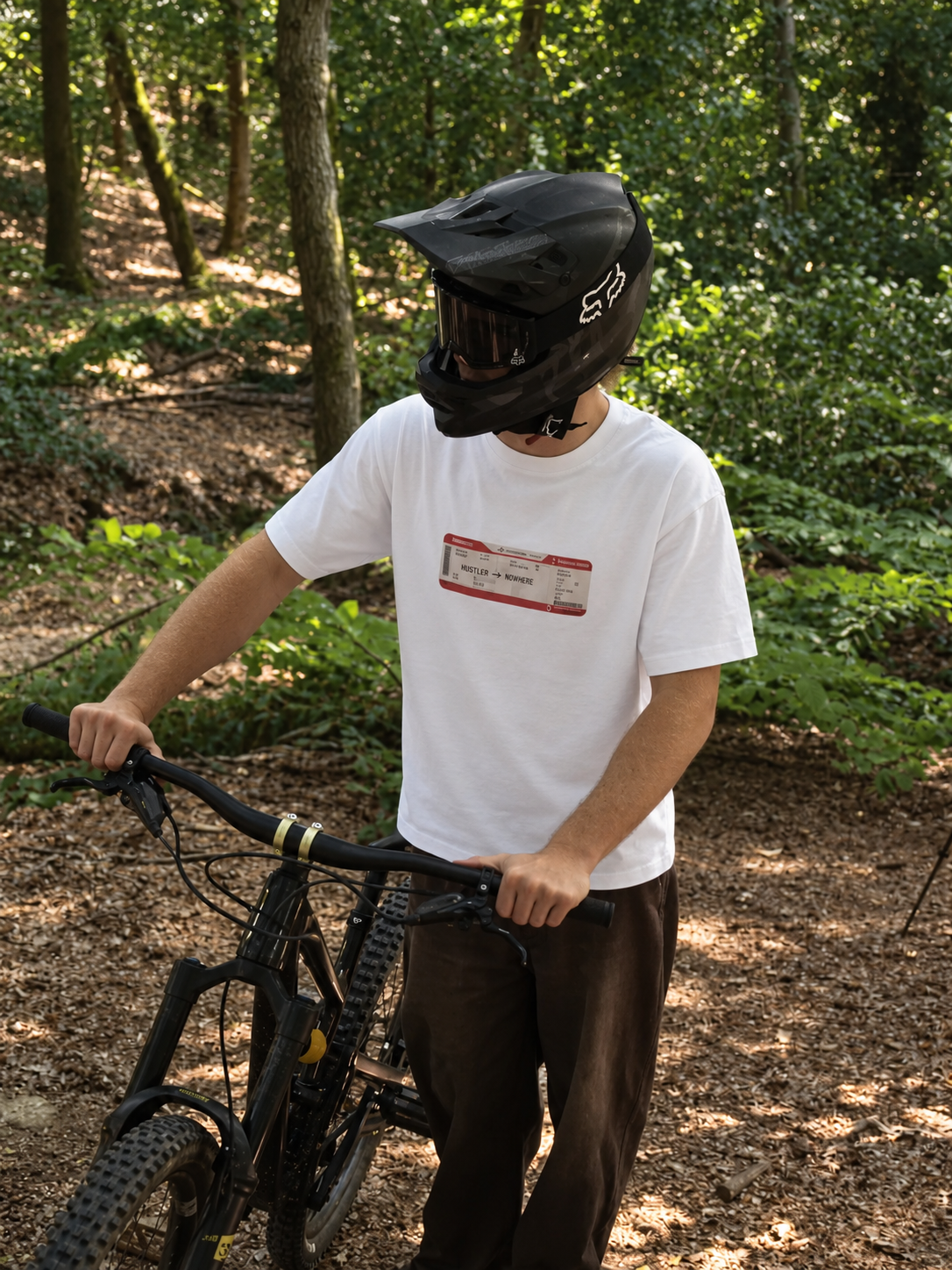 JIB Flight Ticket MTB T-Shirt – Produktfoto 8