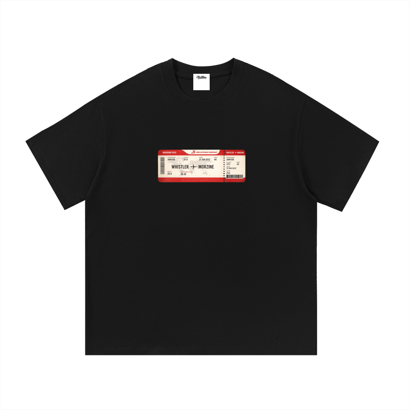 FLIGHT TICKET TEE
